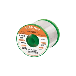 Solder wire crystal 611, Sn96,5Ag3Cu0,5 - FLOWTIN TSC305 - Fairtin, 1mm, 500g