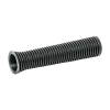 Replacement cover with ring structure, black, (PU 5)