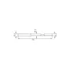 M16 crimp socket 0.8mm turned 7.010.980.802