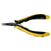 ESD needle nose pliers EUROline dissipative 140 mm smooth gripping surfaces