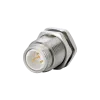 Housing M16 appliance coupler rear wall mounting, with locknut