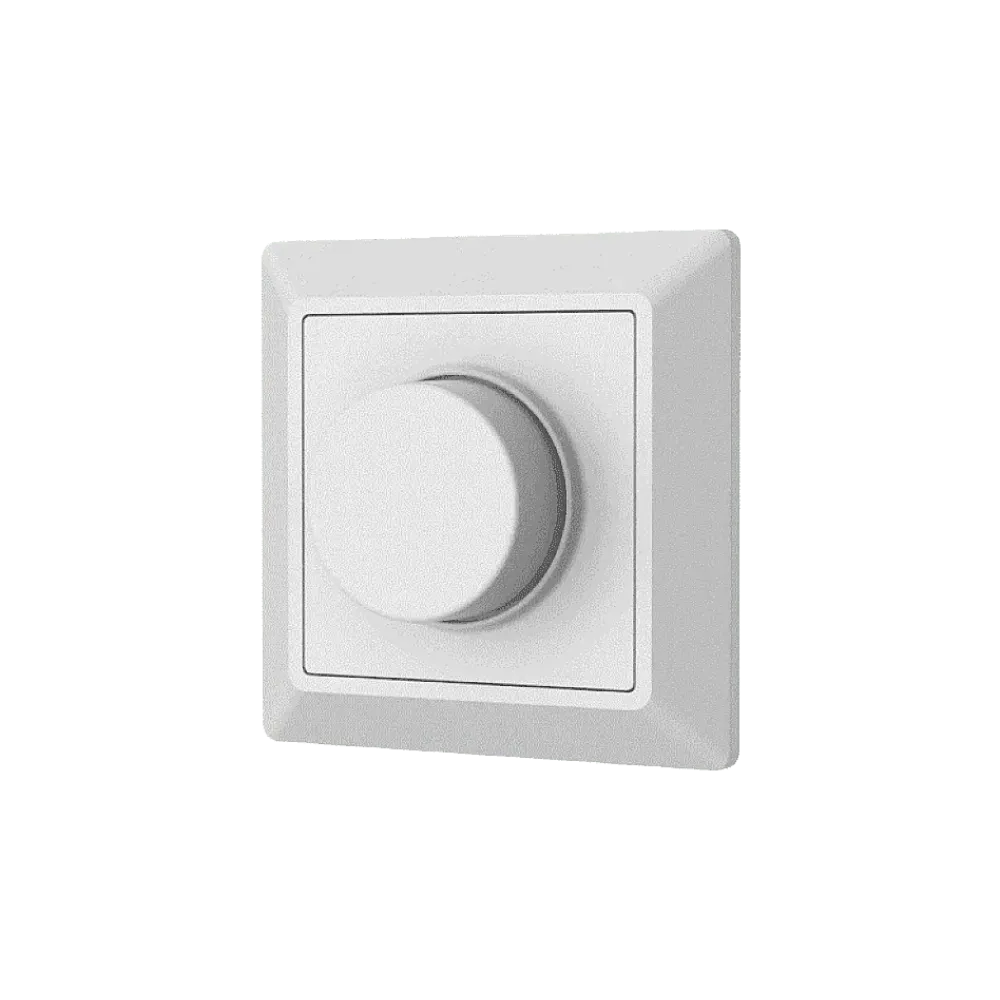 ZIGBEE 3.0 rotary switch, RGB+CCT RGBW CCT DIM 4 in 1, wall mounting, white