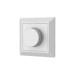 ZIGBEE 3.0 rotary switch, RGB+CCT RGBW CCT DIM 4 in 1, wall mounting, white