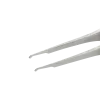 SMD tweezers angled 45° with wider tips for vertical application