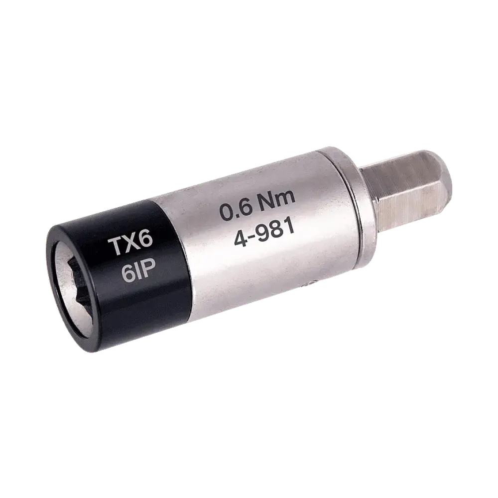 Torque adapter 0.6Nm for 1/4 inch