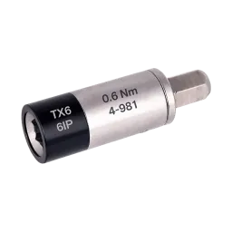 Torque adapter 0.6Nm for 1/4 inch