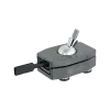 SPANNFIX ball joint base with magnets, with 20 mm threaded pin