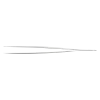 Precision tweezers with flat, round, slightly wider tips