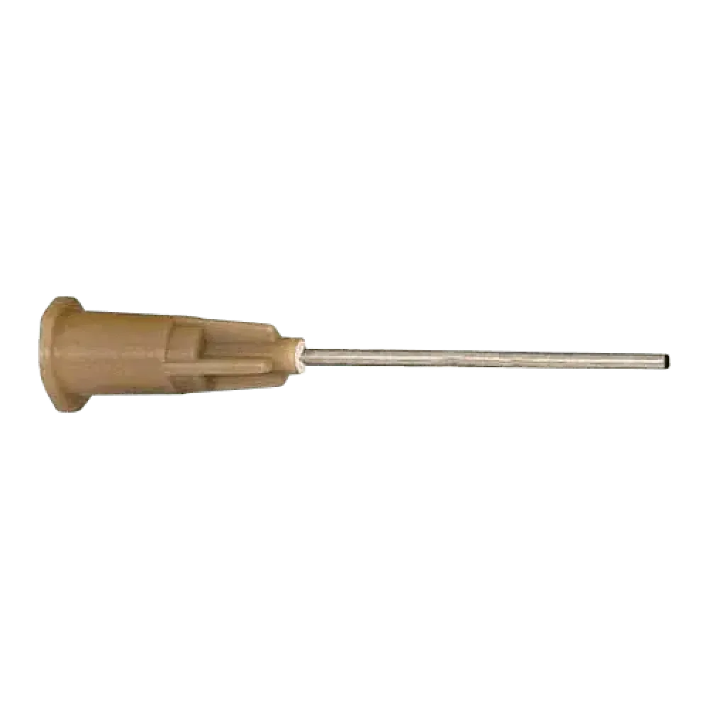 Dosing needle, stainless steel needle with plastic body, gauge: 19 (50 pieces)