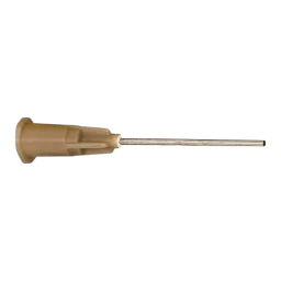 Dosing needle, stainless steel needle with plastic body, gauge: 19 (50 pieces)