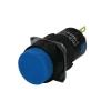 Pushbutton, blue, 2NC+2NO