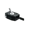 ESD ball joint holder KØ40 M12x20mm screw-on black dissipative