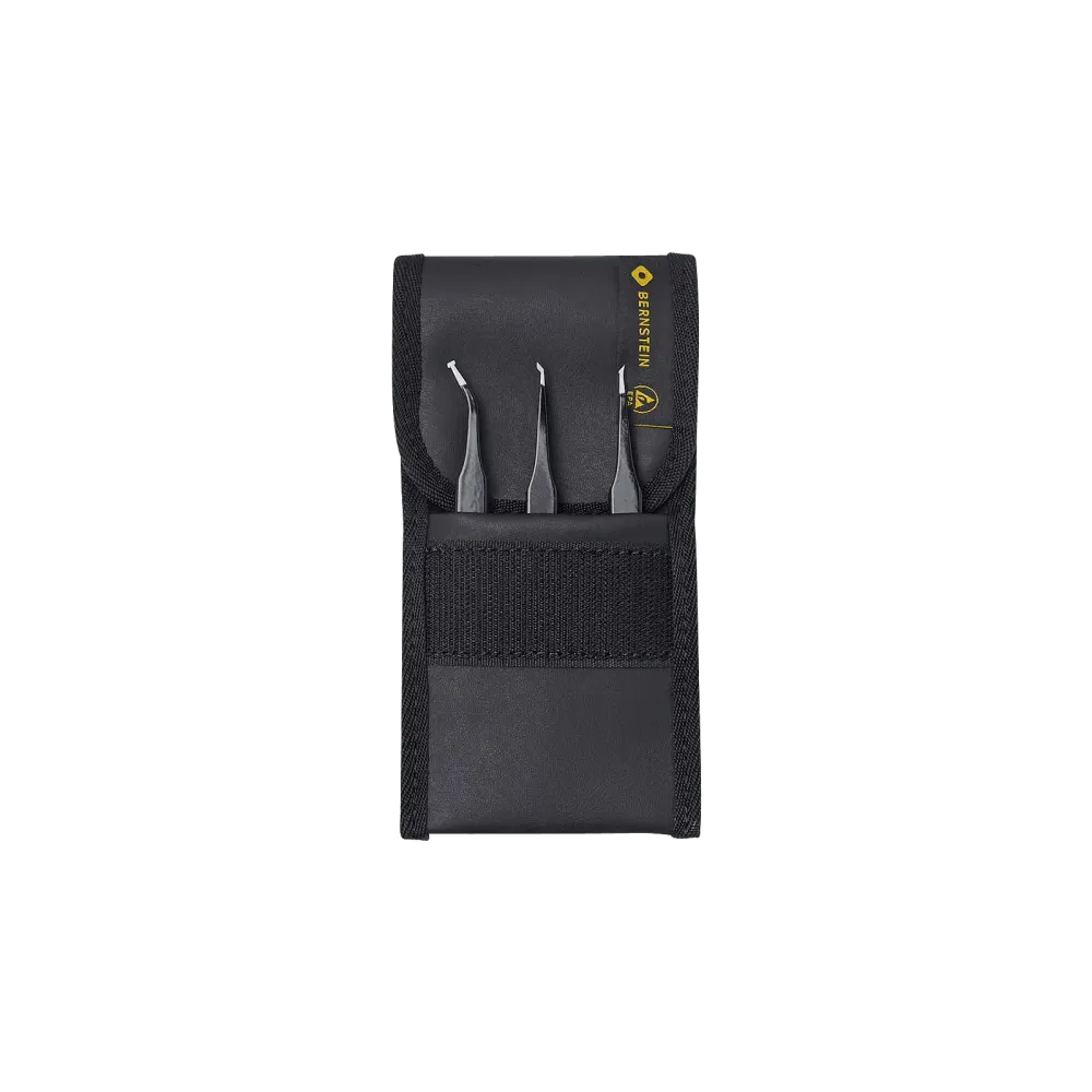 ESD Geometric tweezers set 3 pcs