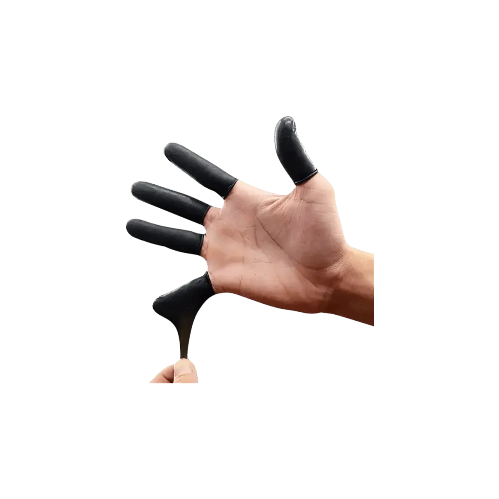 ESD finger protection black (1440 pieces), size M - L