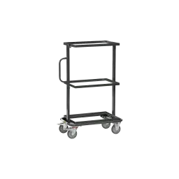 ESD side trolley, 200 kg, with open frame