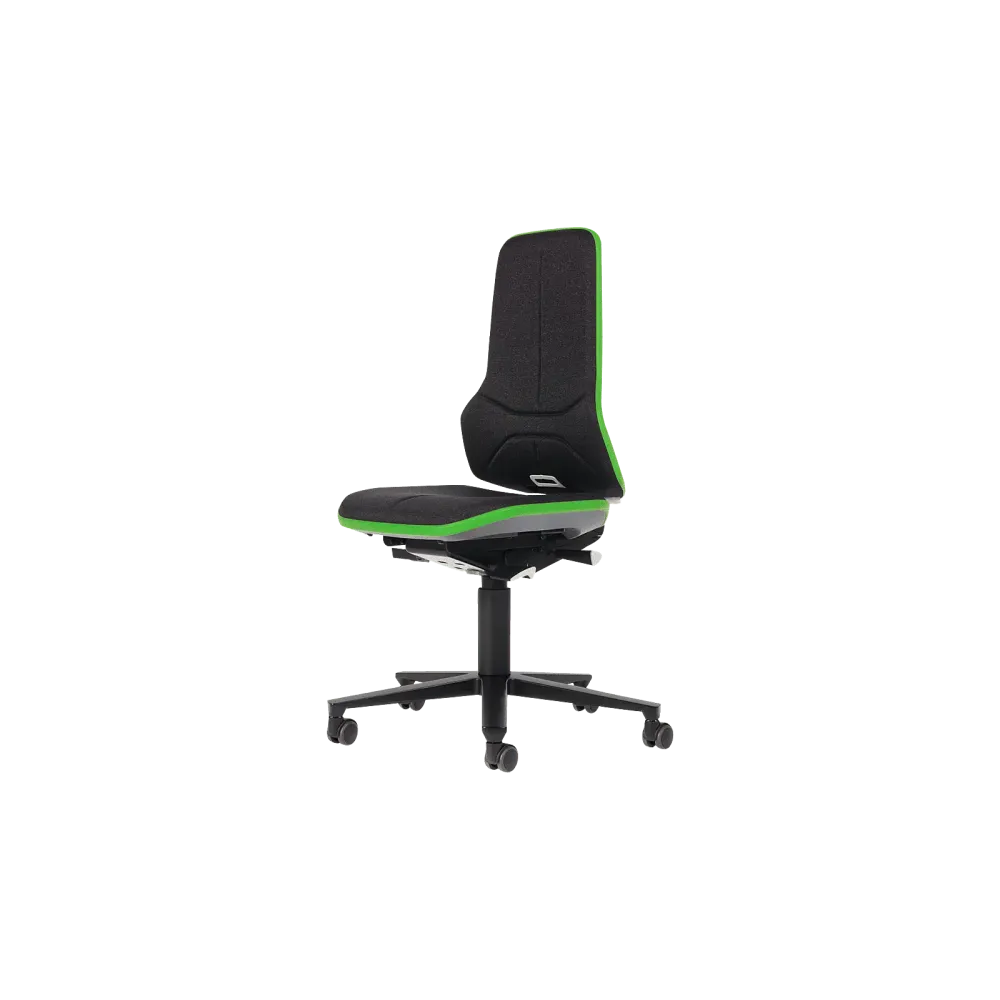Bimos task chair with castors, Neon 2 ESD
