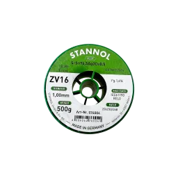 Solder wire ZV16, Sn96,5Ag3Cu0,5 - TSC305, REL0, 1mm, 500g