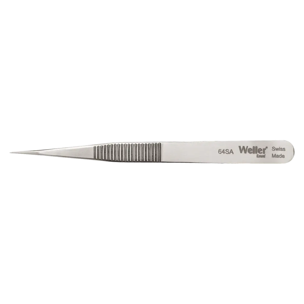 Precision tweezers with fine tips
