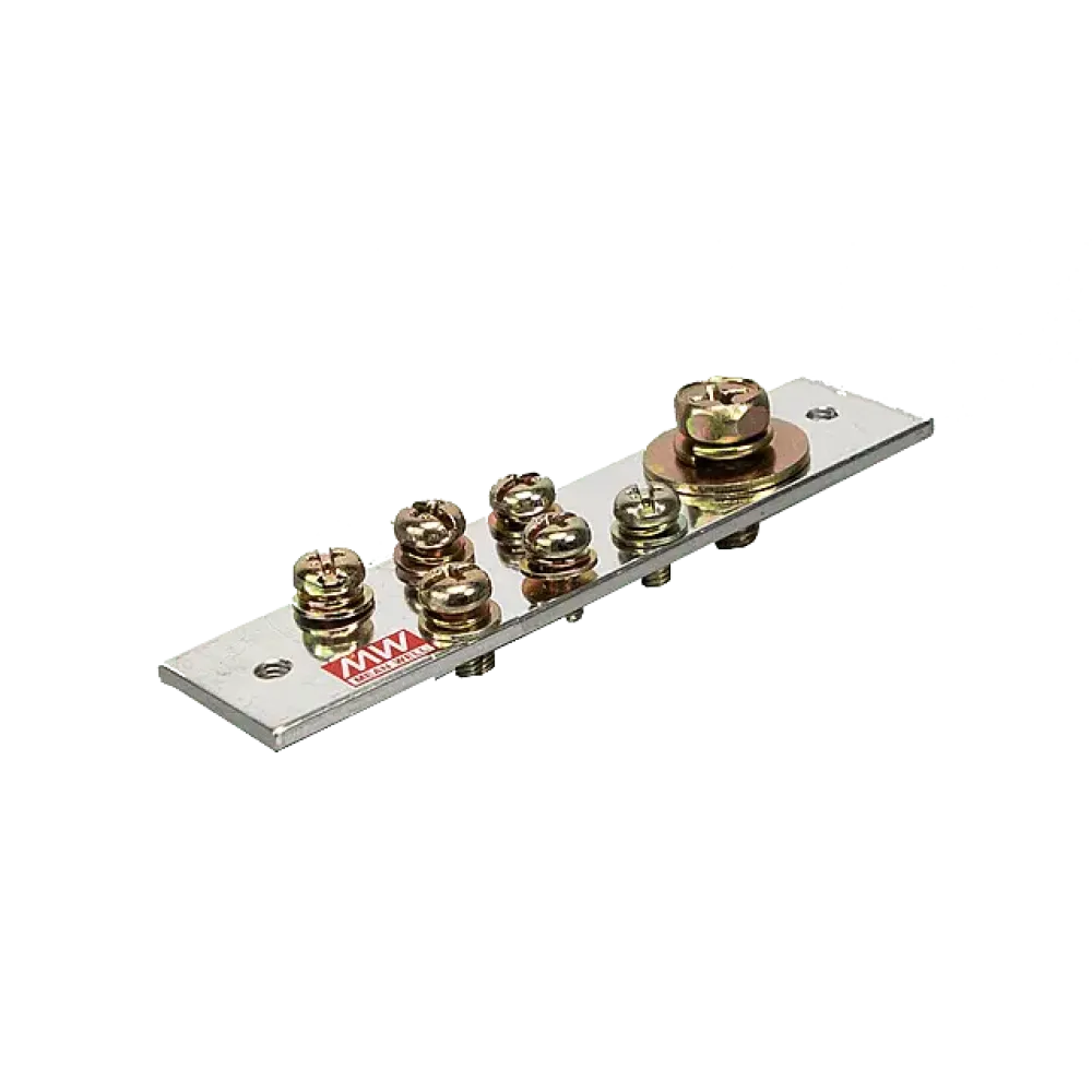 Earthing busbar, 250A, number of poles: 7