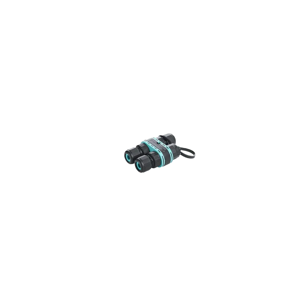 Techno 4-way power distributor TH392, 4P, D7.0-12.0, IP68