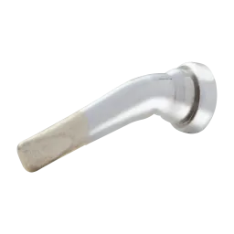 LT BX soldering tip, chisel shape bent 30°, Ø 2.4 mm