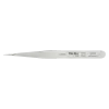 Ergonomic, very robust precision tweezers with straight, strong tips