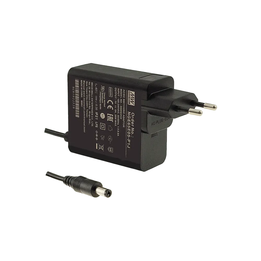 30W plug-in power supply 5V/6A, EU version