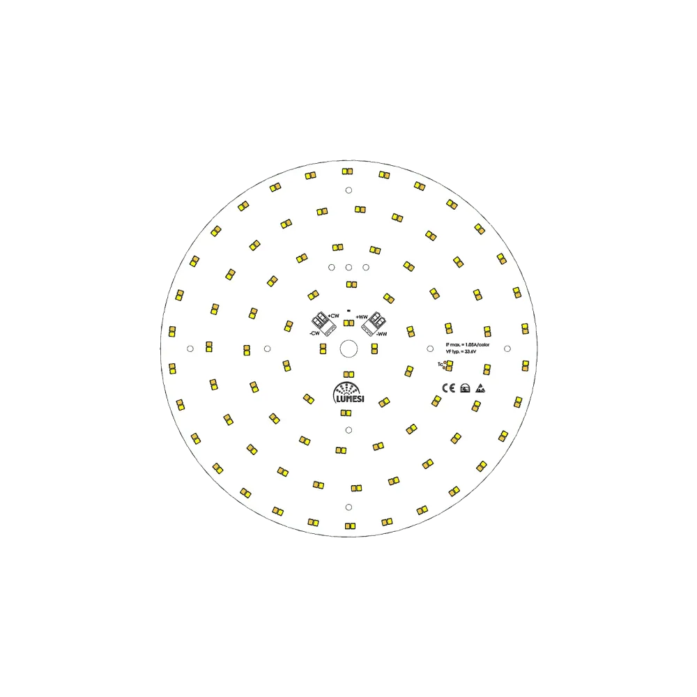 LED module ø220mm / TW / 2700K & 6500K / CRI >90 / 168LED