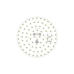 LED module ø220mm / TW / 2700K & 6500K / CRI >90 / 168LED