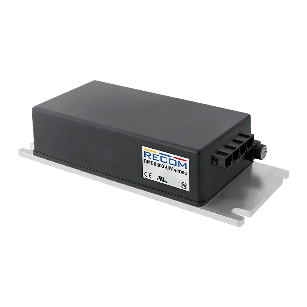 300W Off Highway Vehicle DC/DC converter In: 18...106Vdc / Out 12.2Vdc/24A
