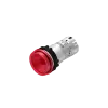 Control light, with LED light, 24Vdc, red, push-in