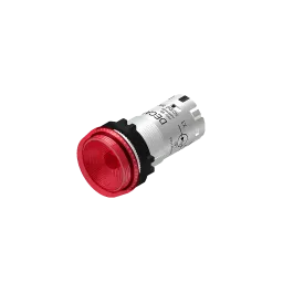 Control light, with LED light, 24Vdc, red, push-in