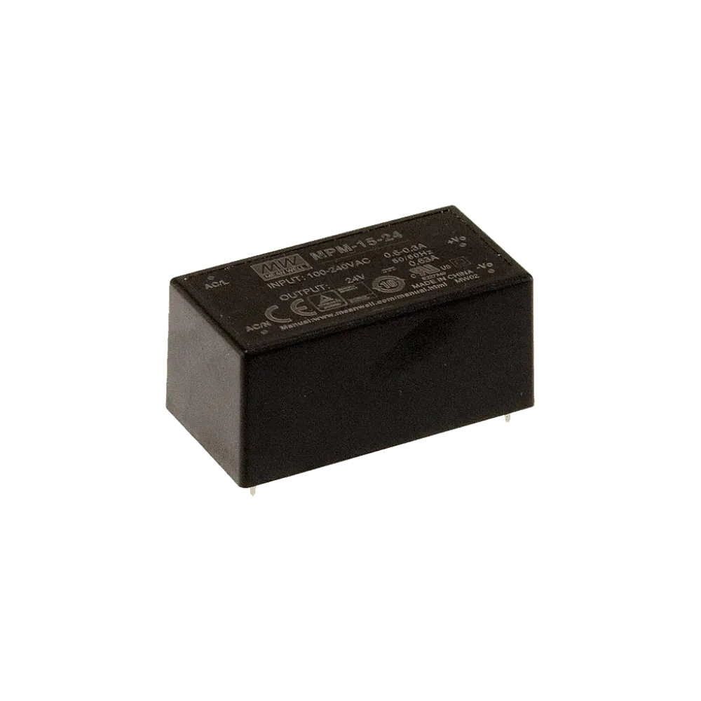 11W medical AC/DC power supply unit, PCB mounting, 3.3V/3.5A