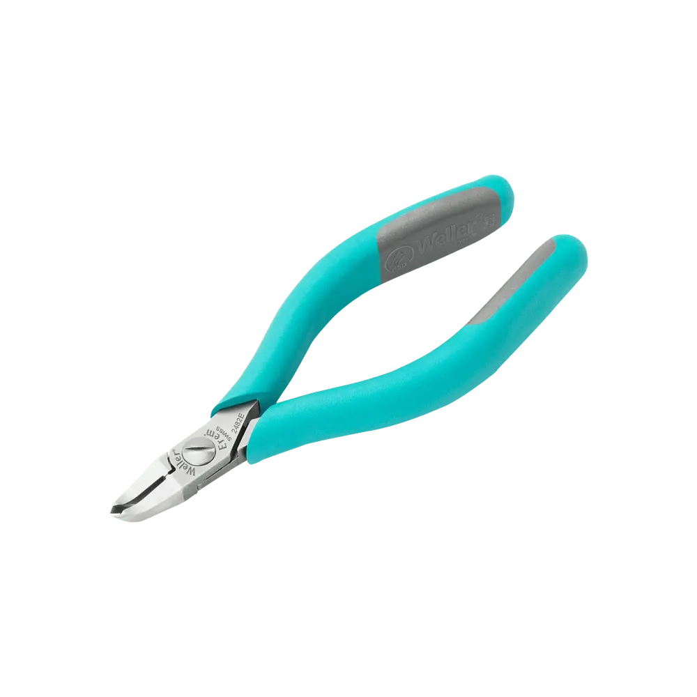 Pointed cutter, angled, narrow head.