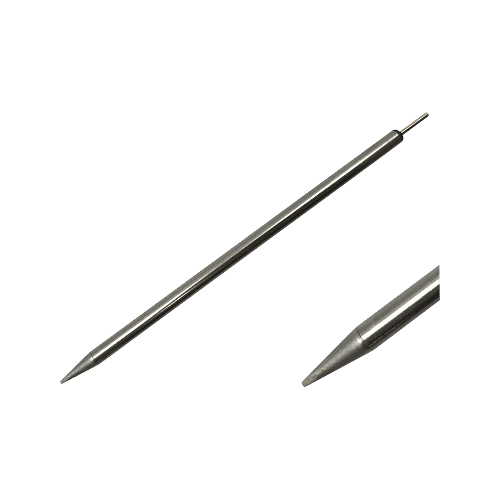 UFTC-Ultrafine soldering tip, extra long, (W x L) 0.8 x 9 mm, 700 series