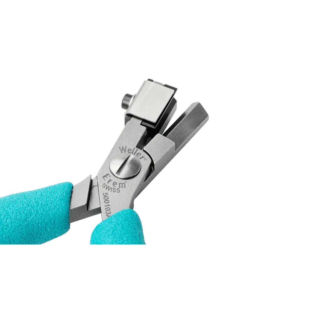 Forming pliers for bending flat components at right angles