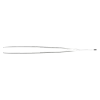 Precision tweezers with medium-fine tips and serrated finger profile