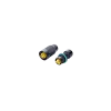 Round plug, 2p, socket, screw connection, 0.5-2.5mm2, D7.0-12.0mm, IP66/IP68