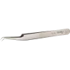 Precision tweezers with very fine tips, angled 30°