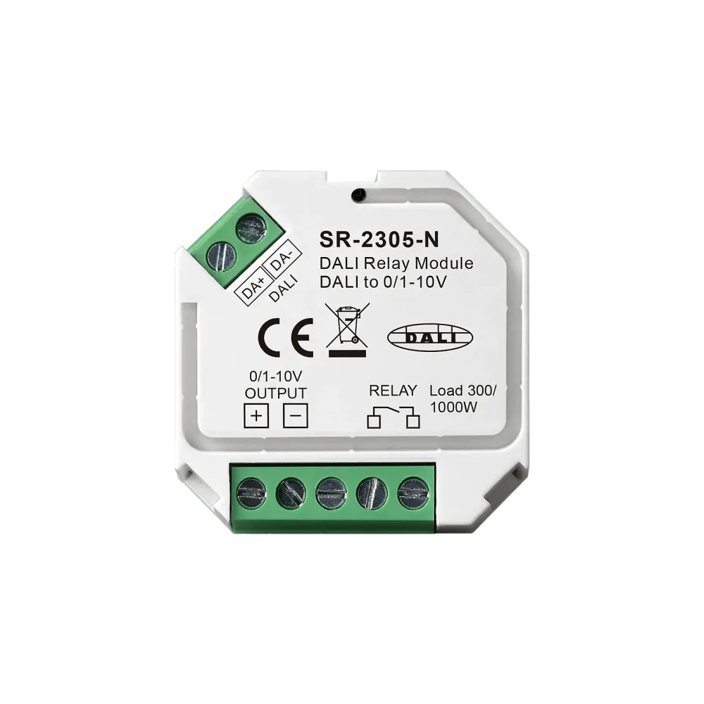 DALI relay module + DALI to 0/1-10V converter