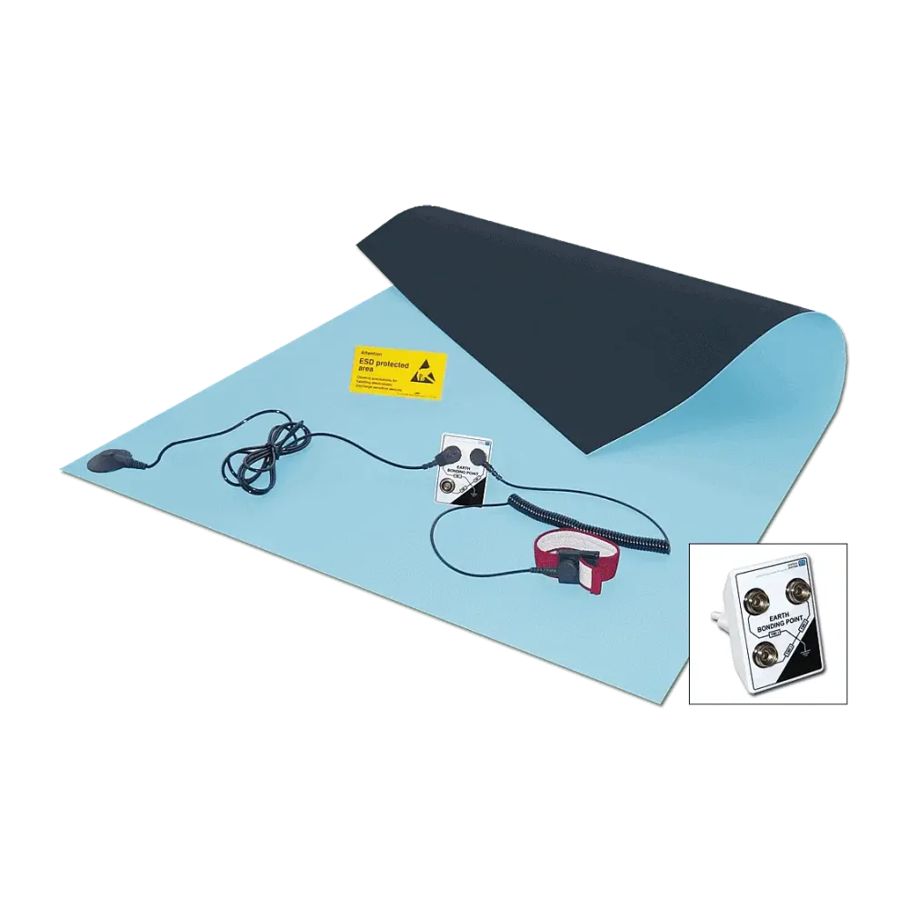 Workstation set blue 60x40cm