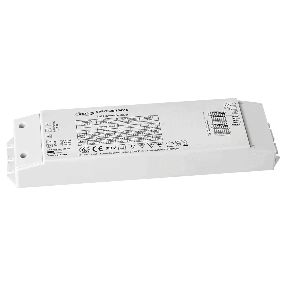 75W DALI2 DT6, constant current LED driver