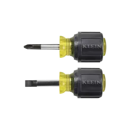 Screwdriver set, slotted and Phillips, 2 pcs.