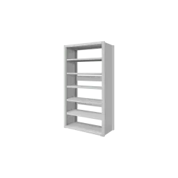 Modular ESD storage shelving in various sizes