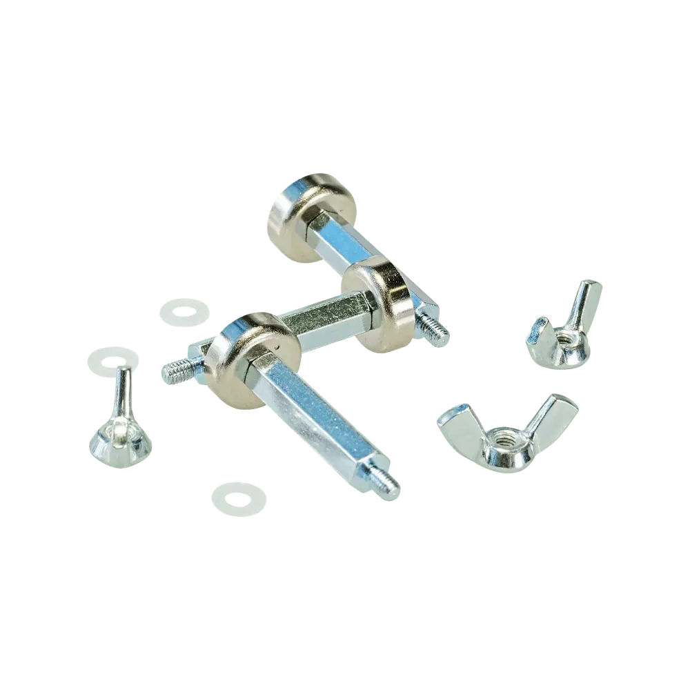 LED MODULE MOUNTING KIT WITH 3 MAGNETS AND WING NUT, 25MM