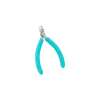Pointed cutter, straight, short, recessed head