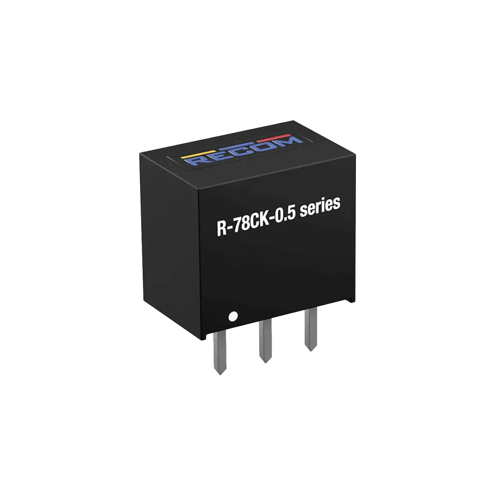 0.5A switching regulator, input 18 ...40V output 15V/500mA, SIP3