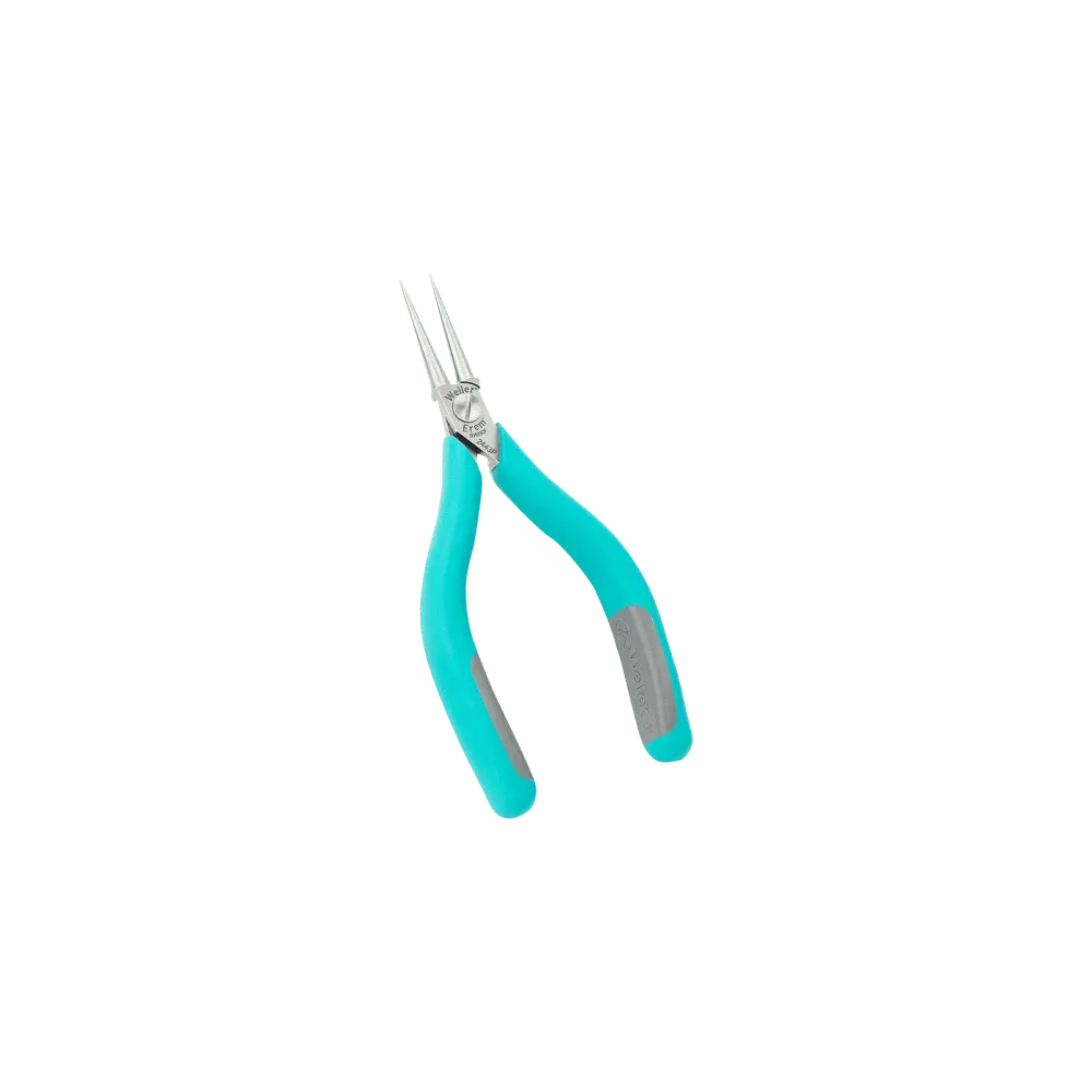 Round nose pliers with very precise, fine jaws
