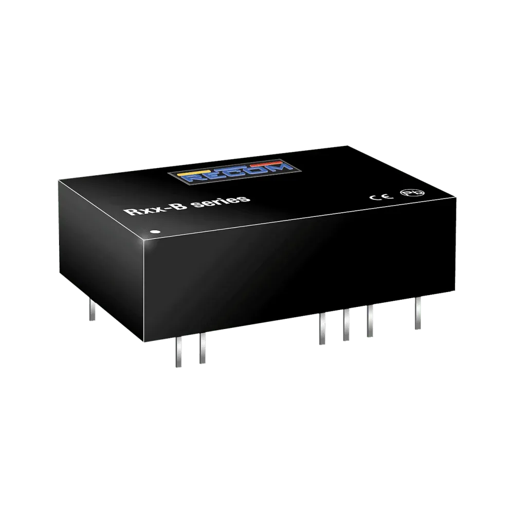 5W DC/DC converter, input 15V, output 59...130V/50mA, DIP24