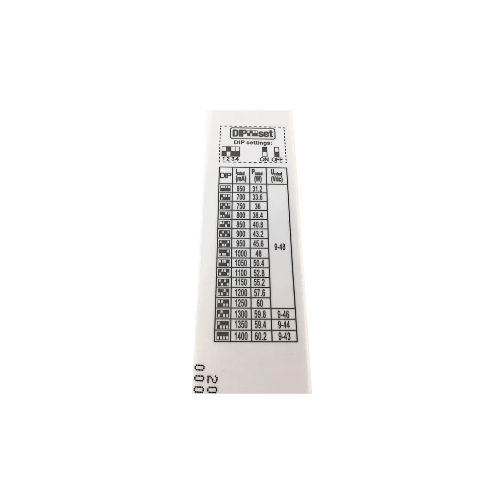 60W LED Driver CC 650-1400mA,9-48Vdc, DALI2